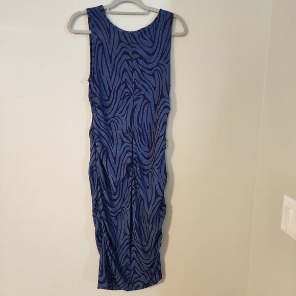 A Pea in the Pod maternity midi dress sz M special occasion stretchy sleeveless - Picture 7 of 7